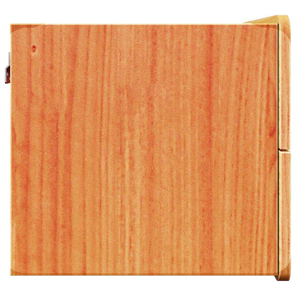 Sengebord 2 stk. Brun 39 x 34 x 33 cm Massivt fyrretræ