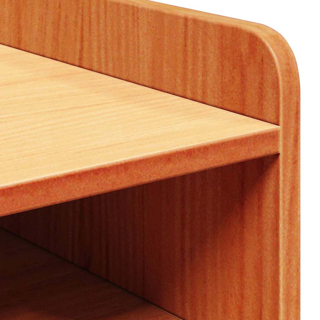 Sengebord Voks brun 38 x 36 x 29,5 cm Massivt fyrretræ