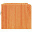 Sengebord Voks brun 38 x 36 x 29,5 cm Massivt fyrretræ