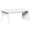 Sofabord Hvid 80 x 50 x 31 cm Massivt fyrretræ