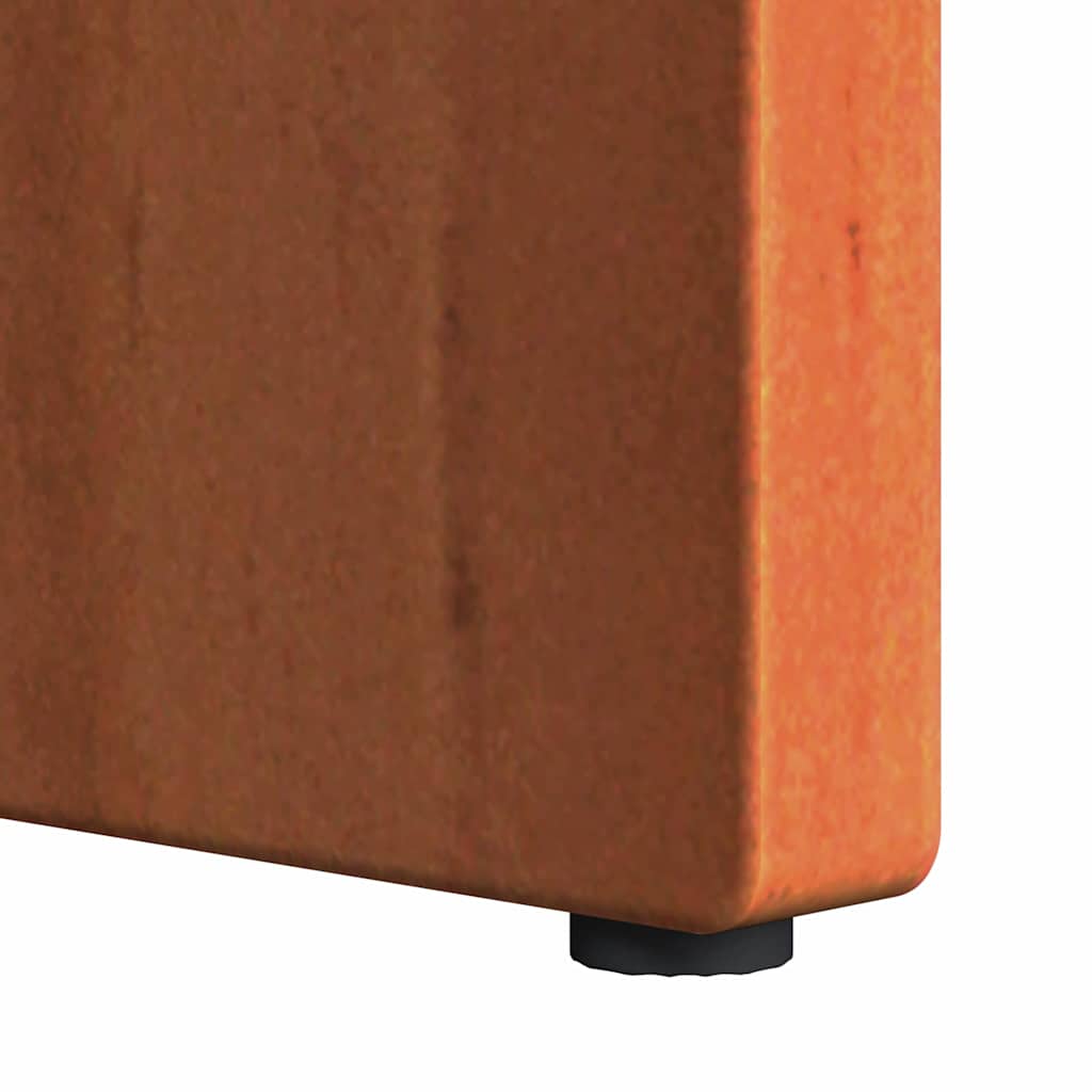Sofabord Voks brun 80 x 50 x 31 cm Massivt fyrretræ