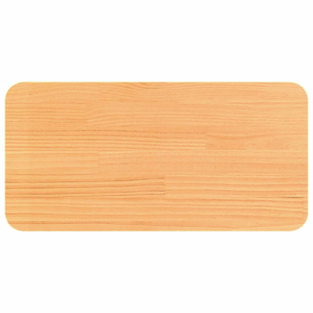 Sofabord Voks brun 80 x 39,5 x 33,5 cm Massivt fyrretræ