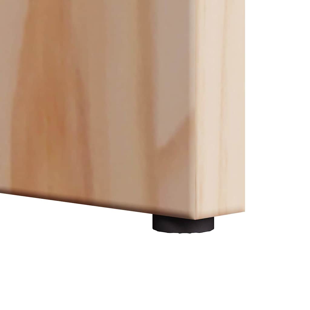 Sofabord Naturfarvet 50 x 40 x 50 cm Massivt fyrretræ