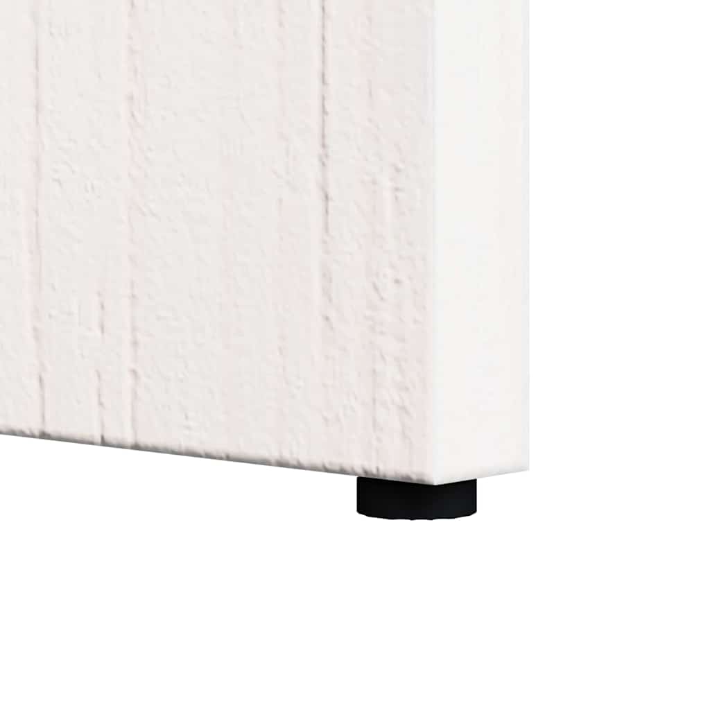 Sofabord Hvid 50 x 40 x 50 cm Massivt fyrretræ