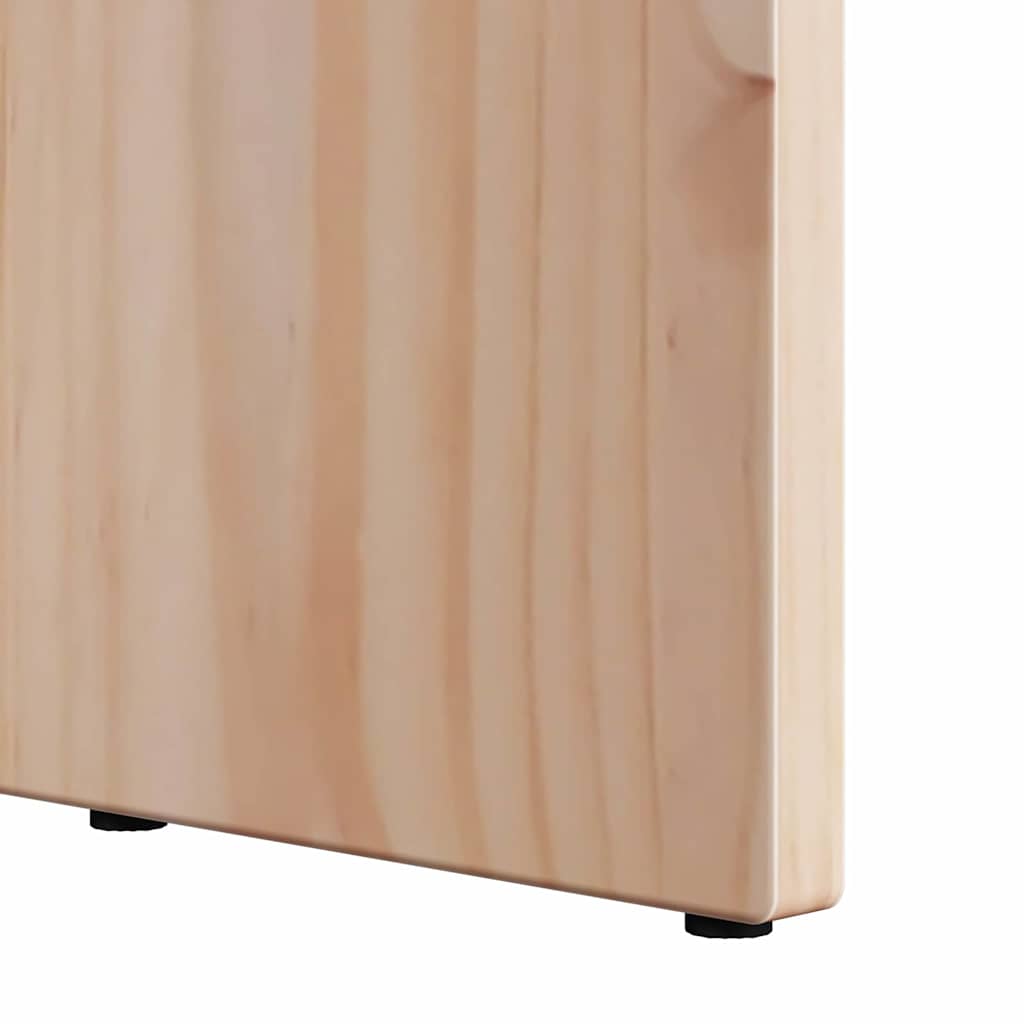 Sofabord Naturfarvet 50 x 50 x 35 cm Massivt fyrretræ