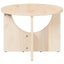 Sofabord Naturfarvet 50 x 50 x 35 cm Massivt fyrretræ