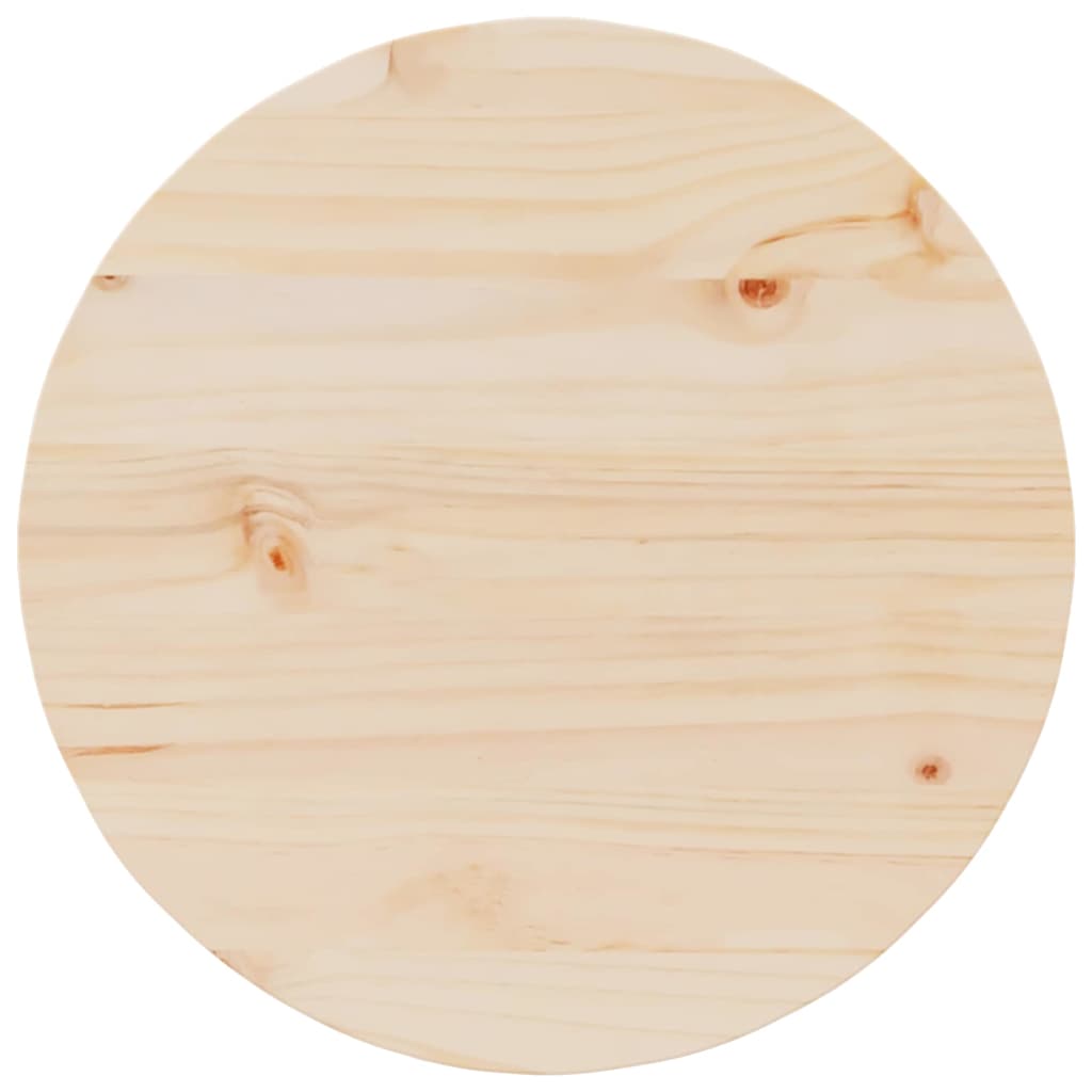 Sofabord Naturfarvet 50 x 50 x 35 cm Massivt fyrretræ