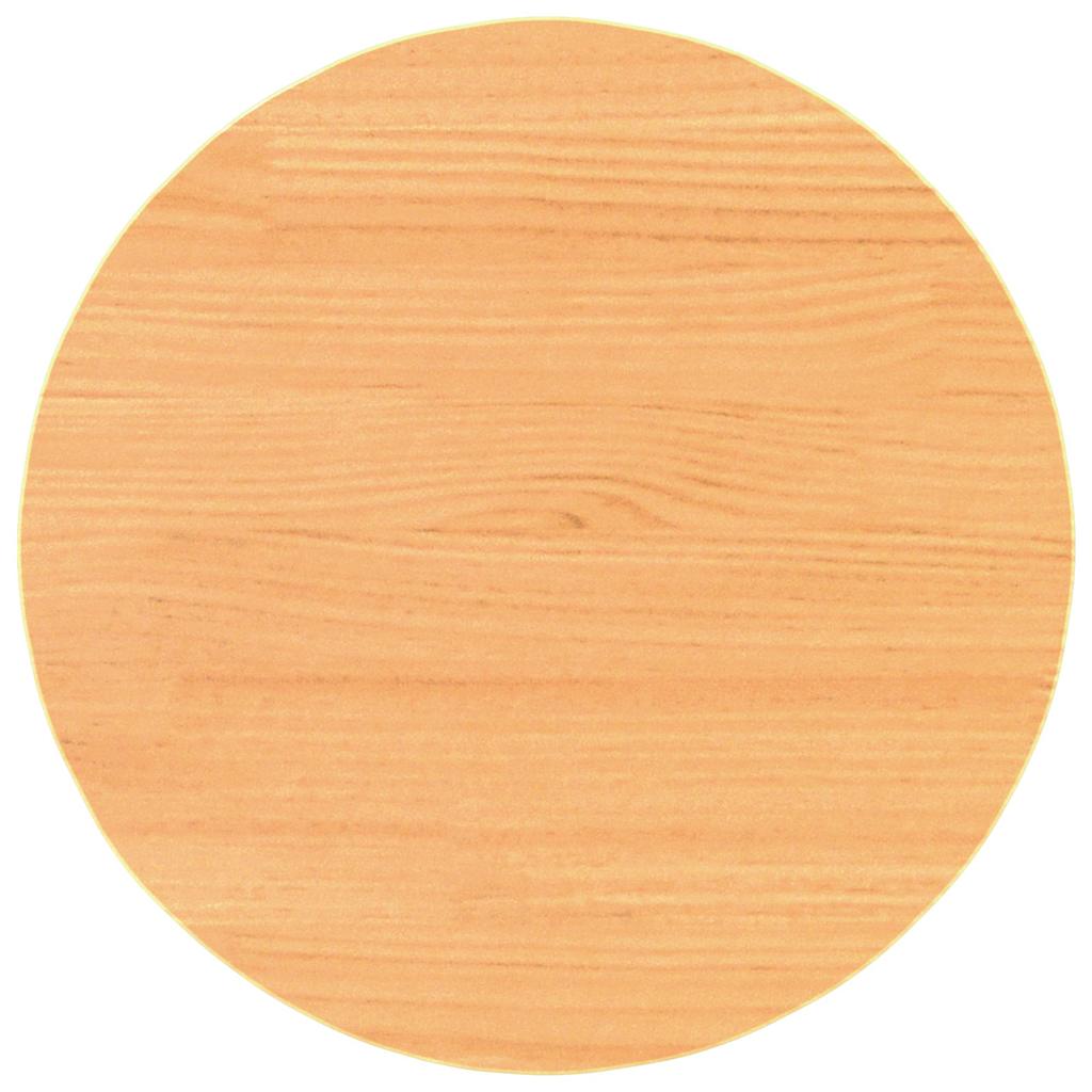 Sofabord Voks brun 50 x 50 x 35 cm Massivt fyrretræ