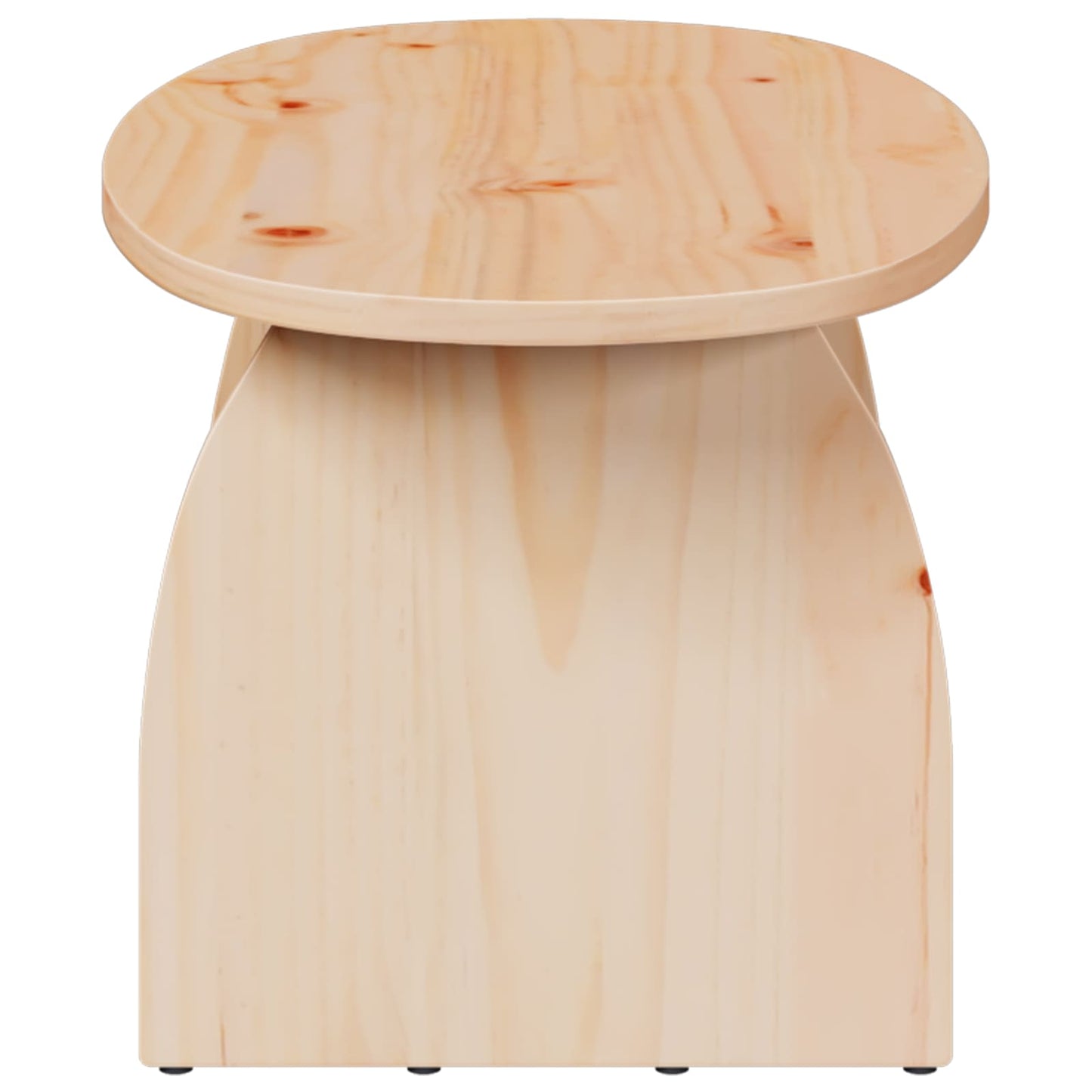 Sofabord Brun 80 x 40 x 35 cm Massiv fyrretræ