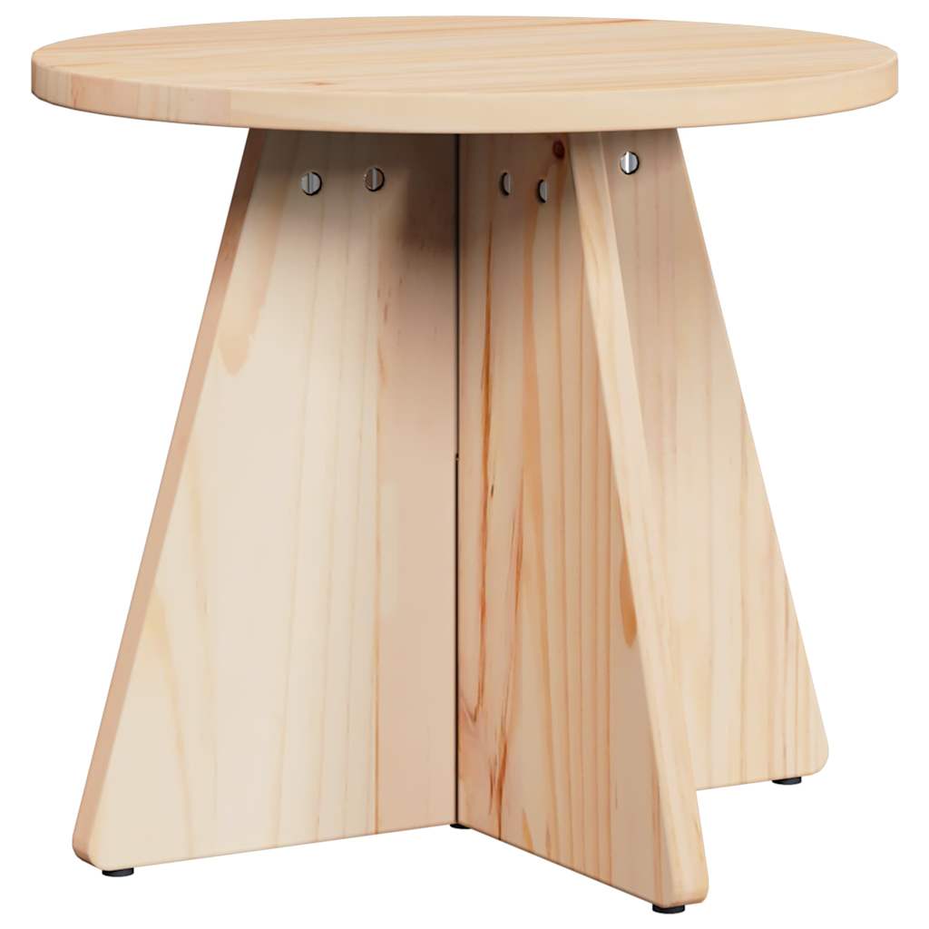 Sofabord 3 stk. Naturfarvet 49 x 49 x 30 cm