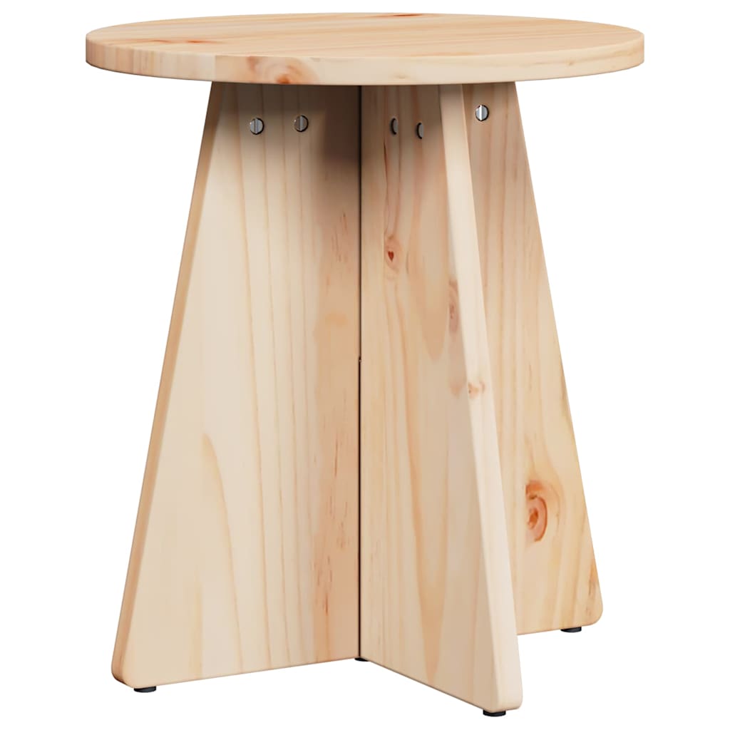 Sofabord 3 stk. Naturfarvet 49 x 49 x 30 cm