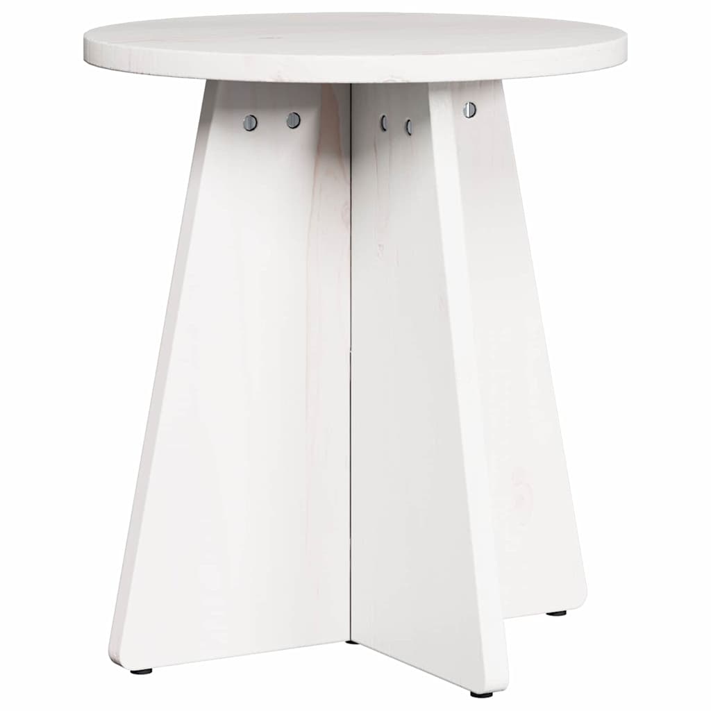Sofabord 3 stk. Hvid 49 x 49 x 30 cm