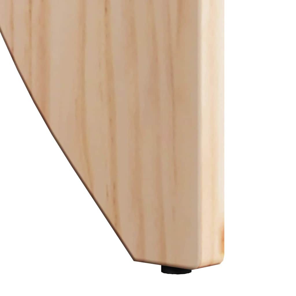 Sofabord 2 stk. Naturfarvet 41,5 x 41,5 x 44 cm