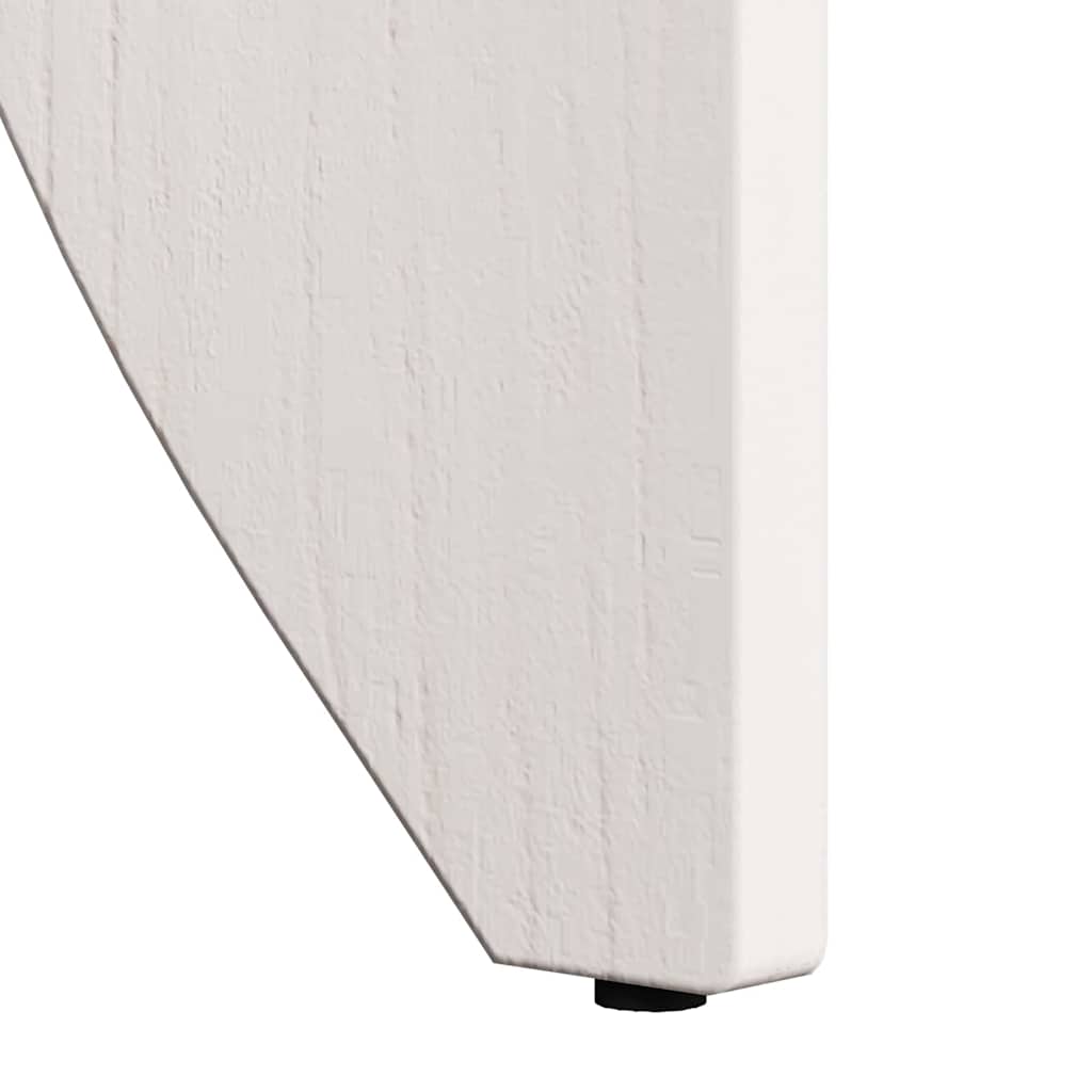 Sofabord 2 stk. Hvid 41,5 x 41,5 x 44 cm