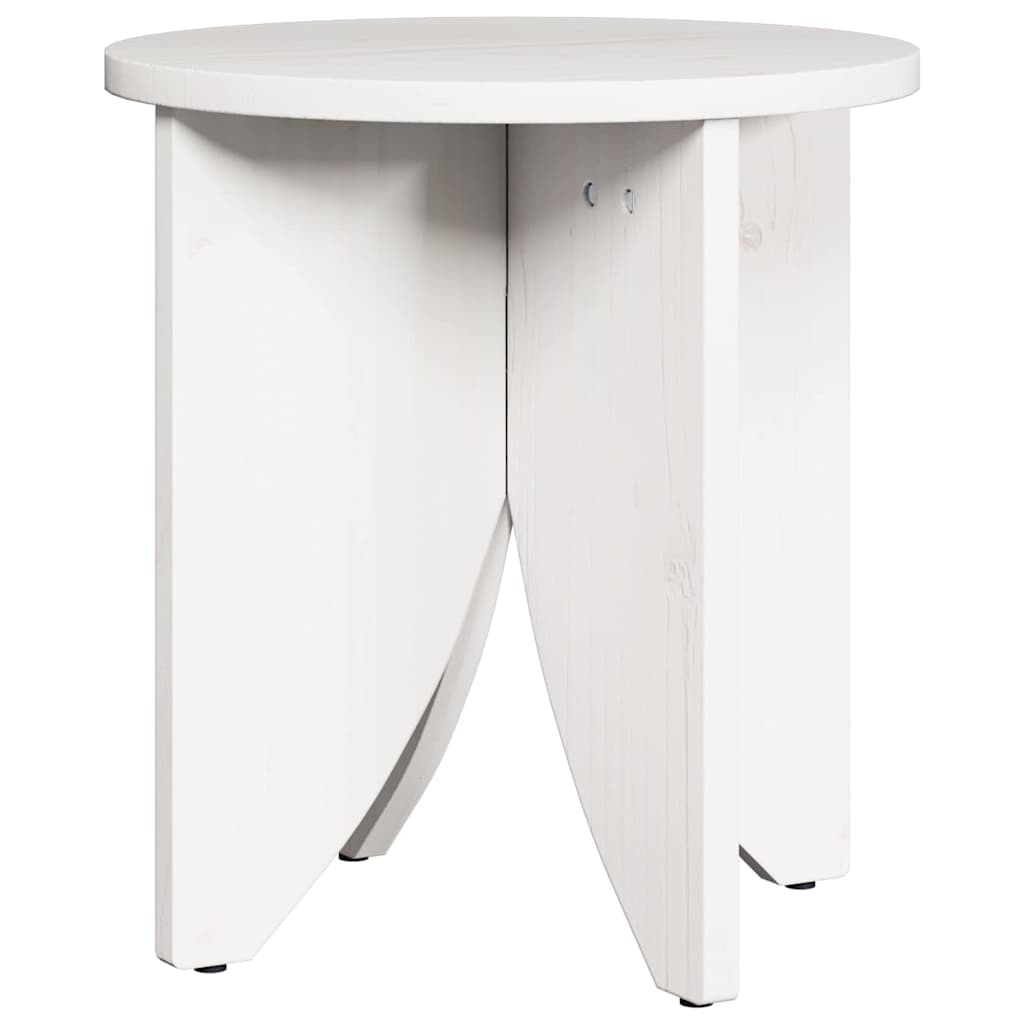 Sofabord 2 stk. Hvid 41,5 x 41,5 x 44 cm