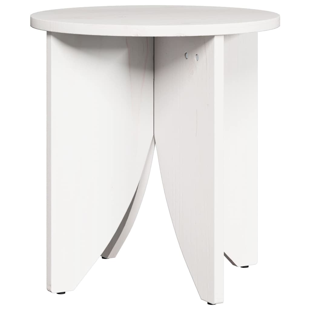 Sofabord 2 stk. Hvid 41,5 x 41,5 x 44 cm