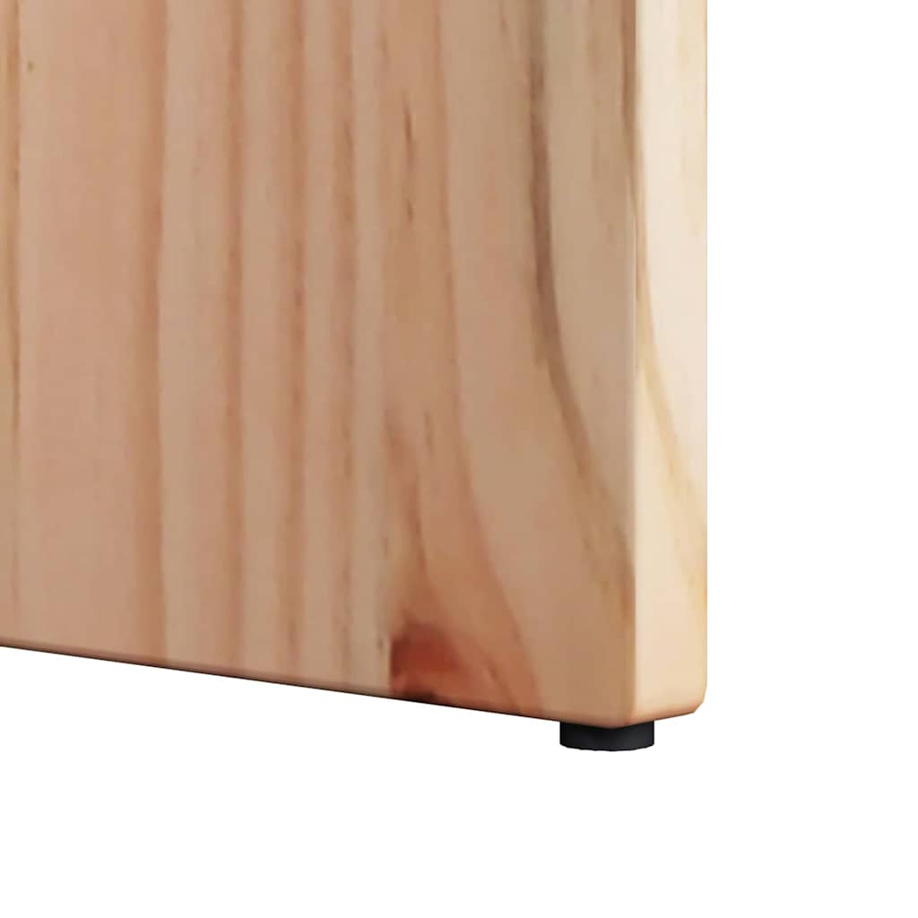 Sofabord 2 stk. Naturfarvet 41.5 x 41.5 x 46 cm