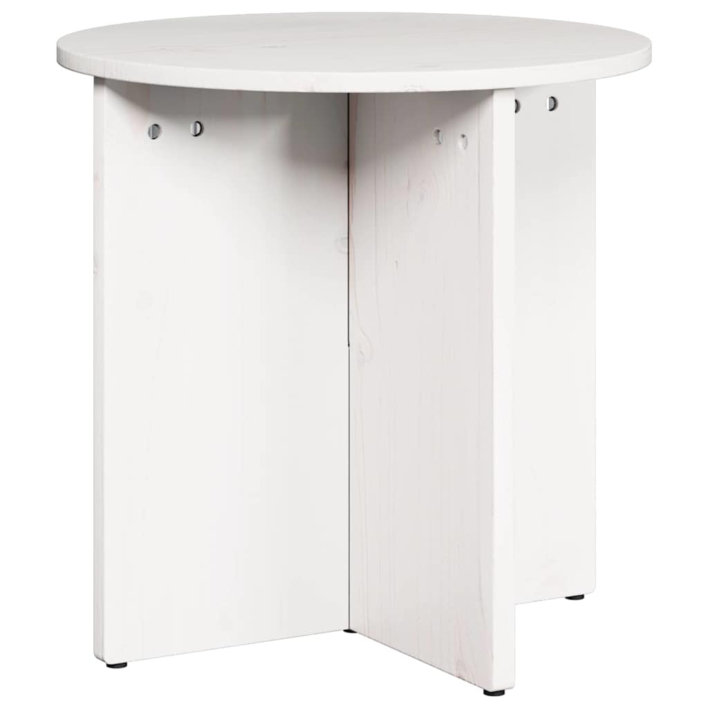 Sofabord 2 stk. Hvid 41.5 x 41.5 x 46 cm