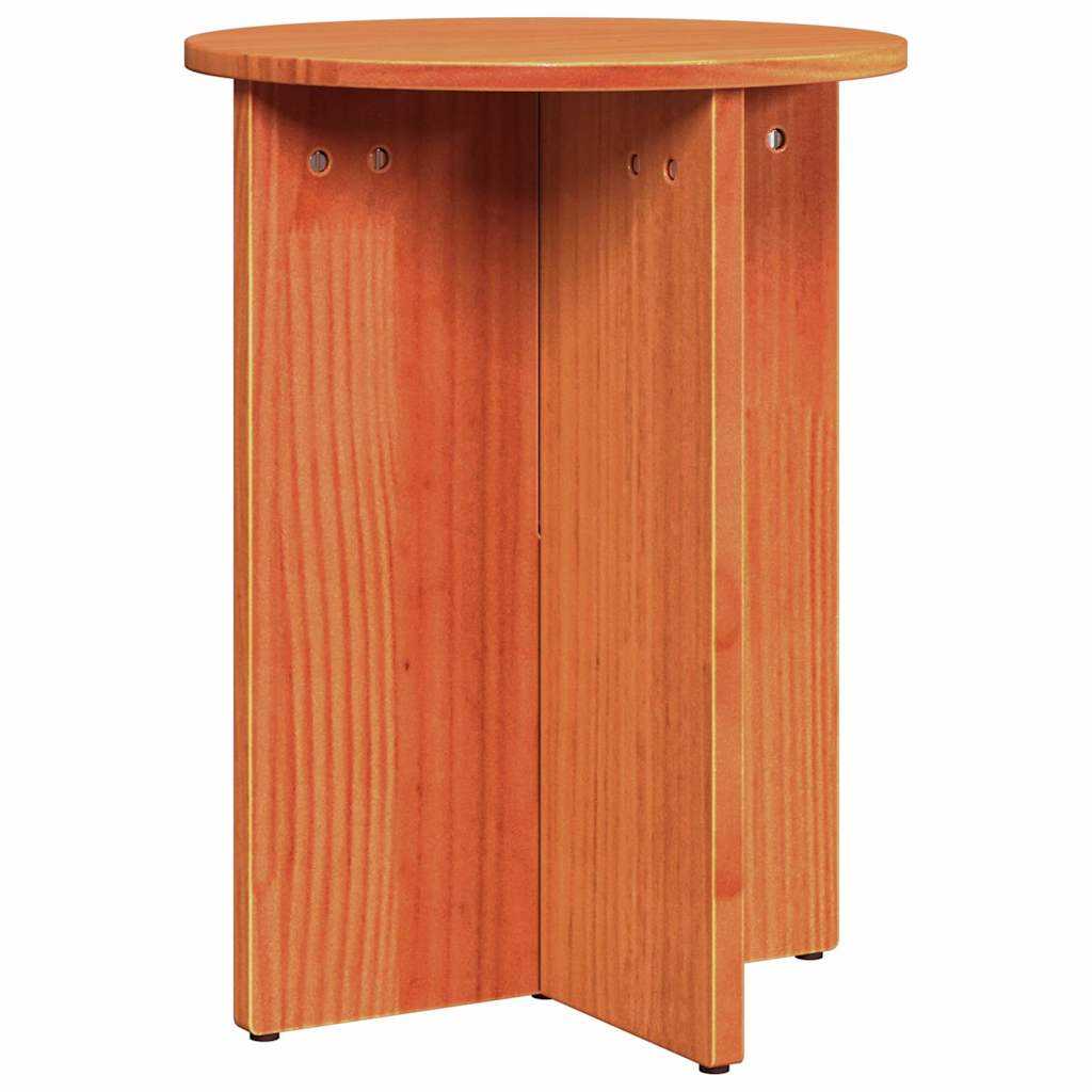 Sofabord 2 stk. Voks brun 41.5 x 41.5 x 46 cm