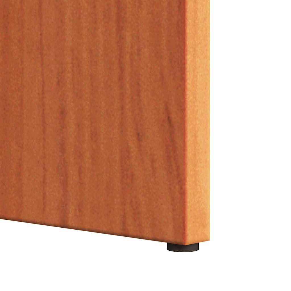 Sofabord 2 stk. Voks brun 49 x 49 x 28 cm Massivt fyrretræ
