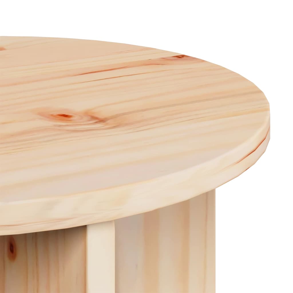 Sofabord 2 stk. Naturfarvet 39.5 x 39.5 x 30 cm