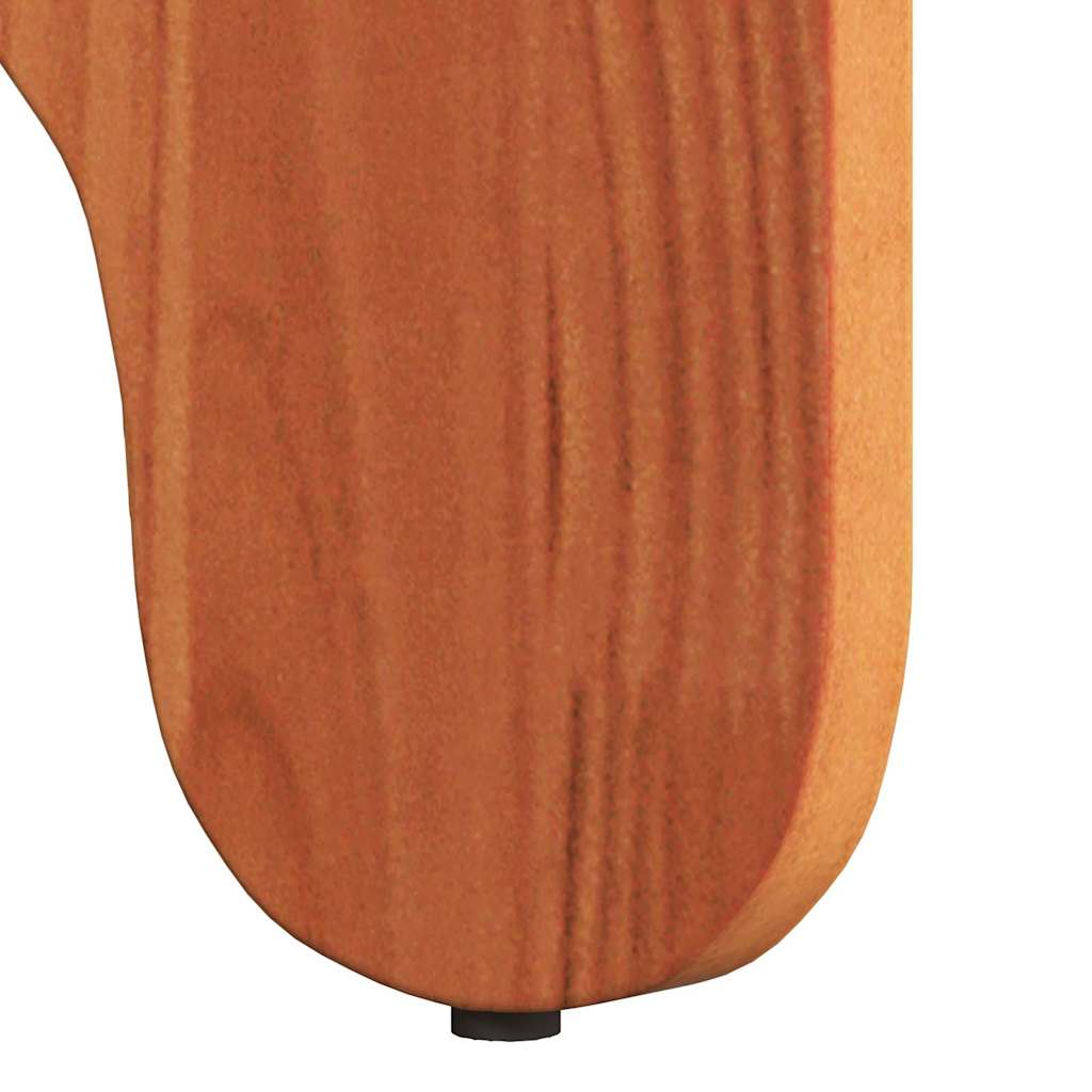 Sofabord 2 stk. Voks brun 39.5 x 39.5 x 30 cm Massivt fyrretræ