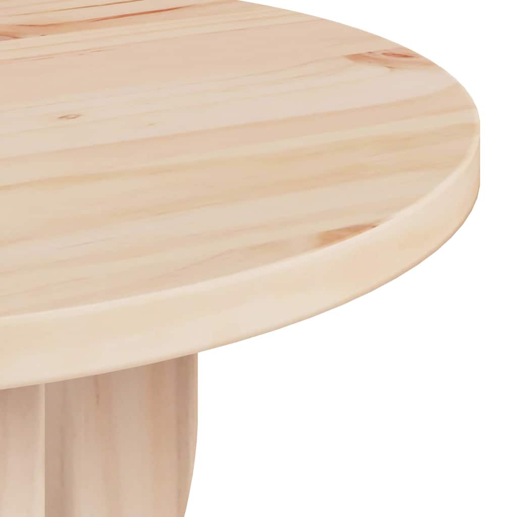 Sofabord Naturfarvet 39,5 x 39,5 x 53,5 cm Massivt fyrretræ