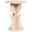 Sofabord Naturfarvet 39,5 x 39,5 x 53,5 cm Massivt fyrretræ