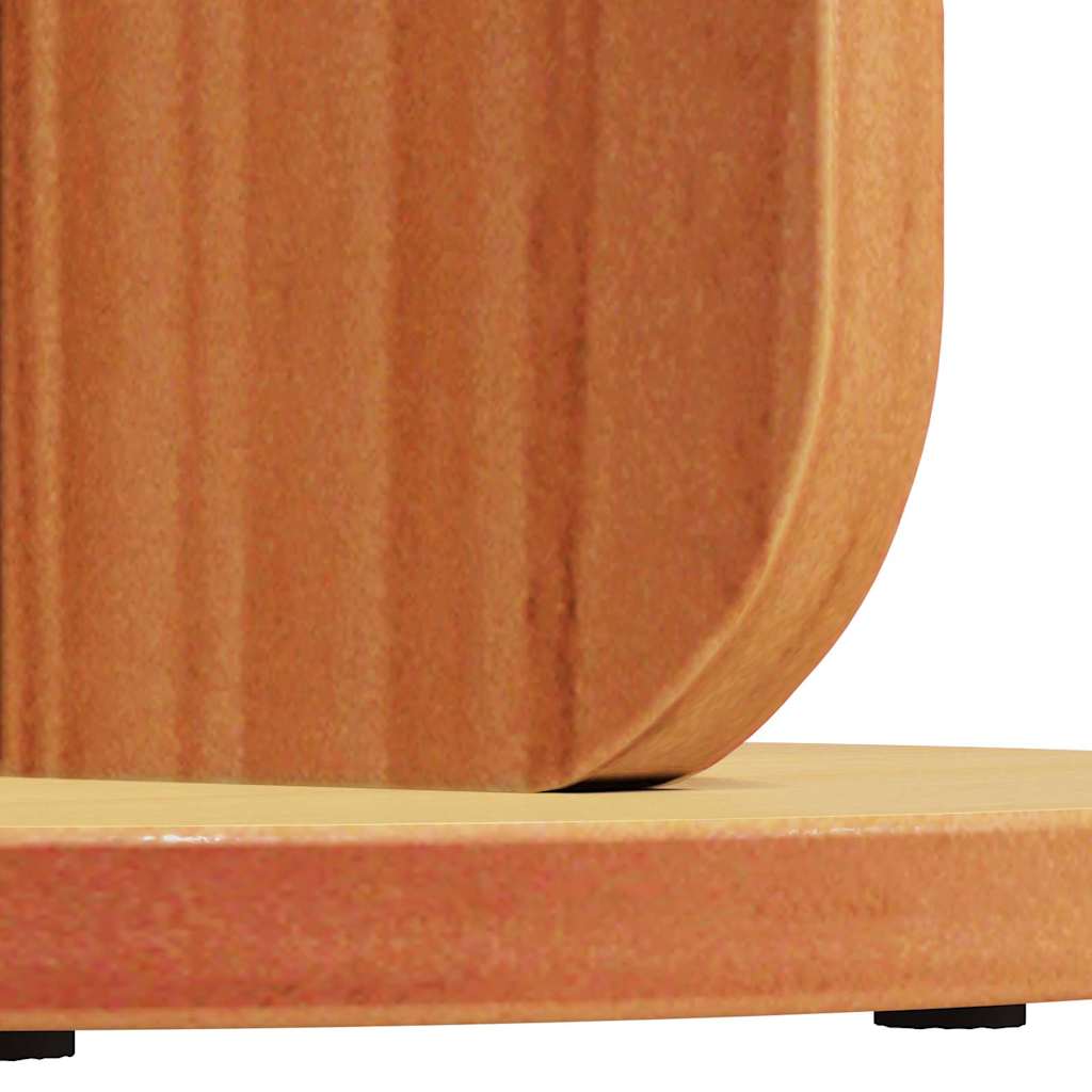 Sofabord Voks brun 39,5 x 39,5 x 53,5 cm Massivt fyrretræ