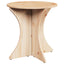 Sofabord 2 stk. Naturfarvet 46 x 46 x 47 cm Massivt fyrretræ