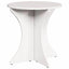 Sofabord 2 stk. Hvid 46 x 46 x 47 cm Massivt fyrretræ
