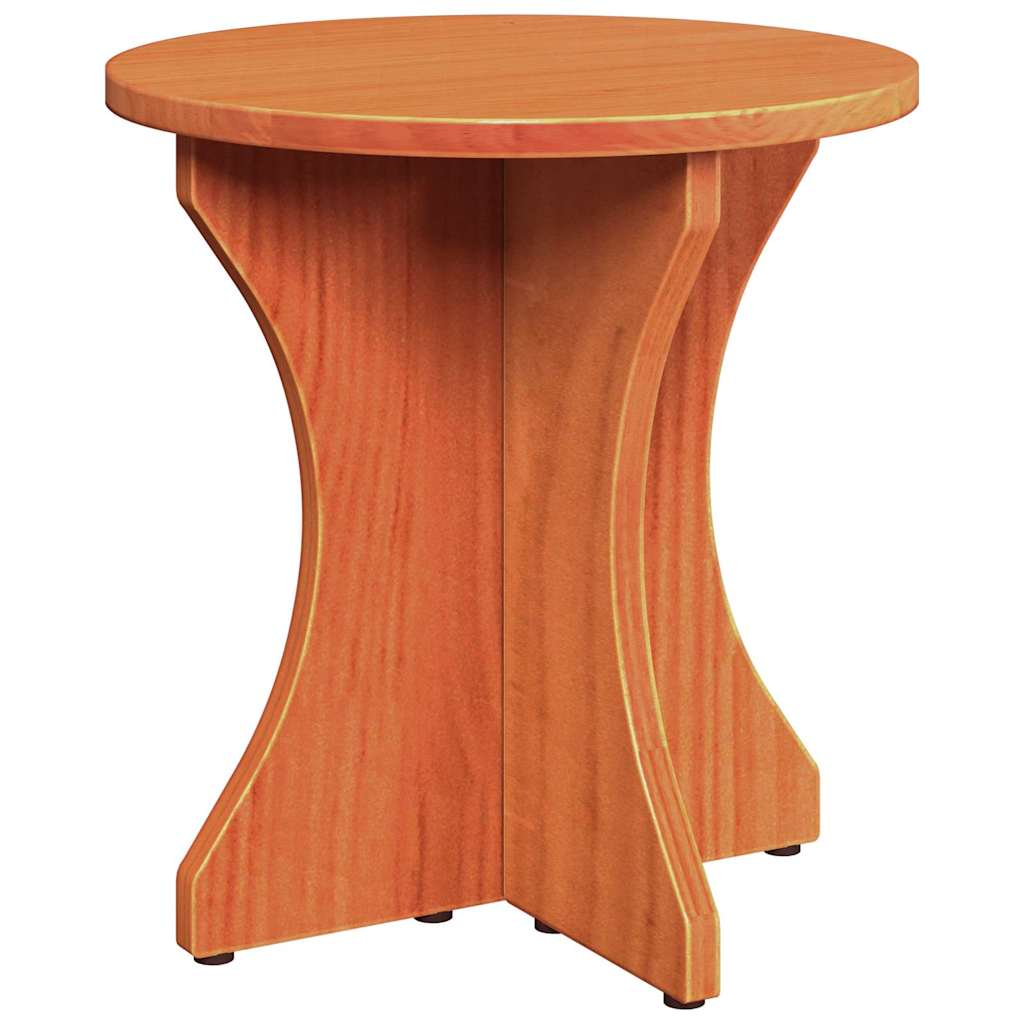 Sofabord 3 stk. Voks brun 46 x 46 x 47 cm