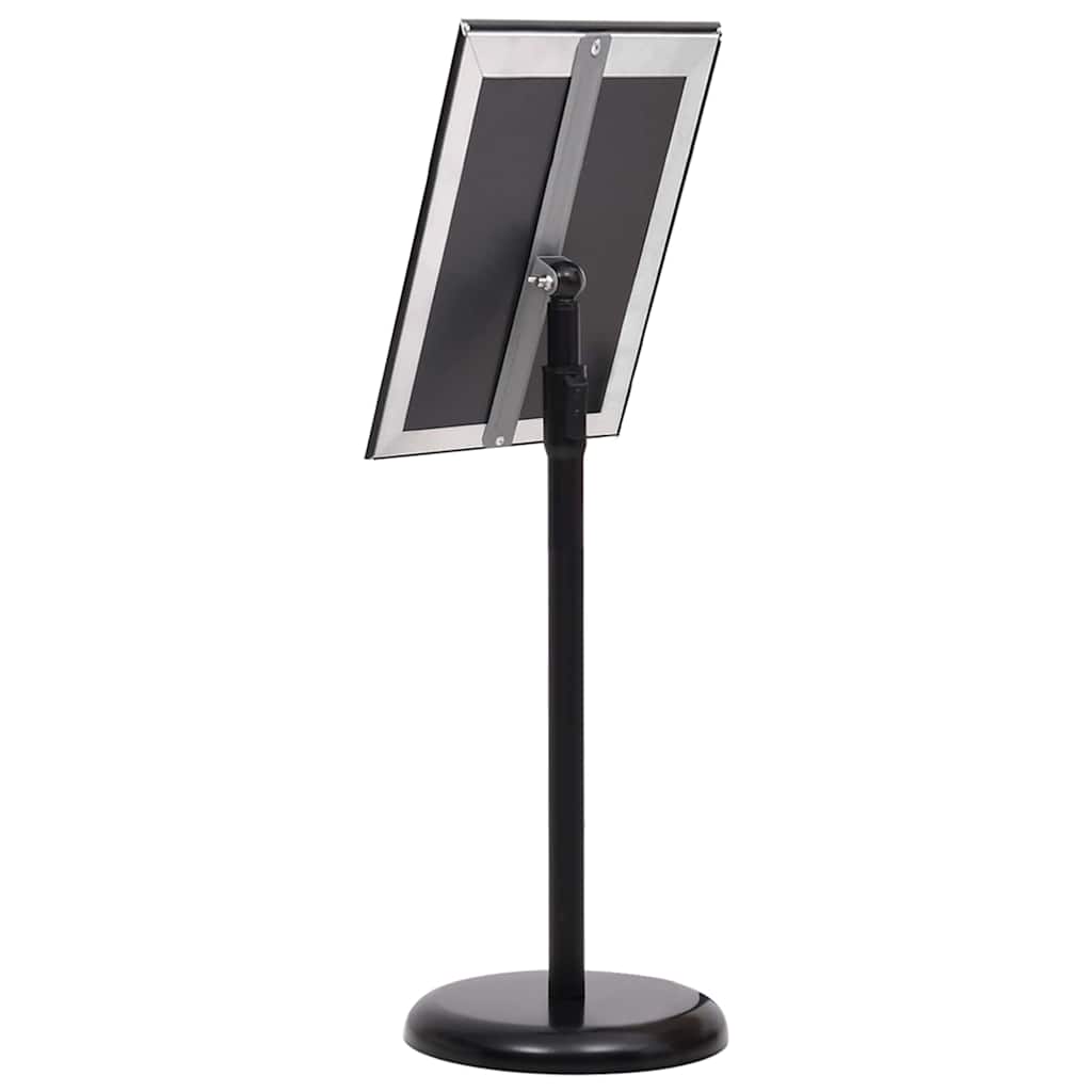 Plakat Stande 2 stk. Sort 45 x 32,7 x 108 cm Aluminium