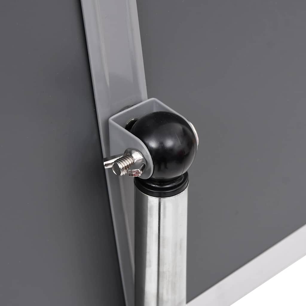 Plakat Stande 2 stk. Sølv 32,7 x 24 x 108 cm Aluminium