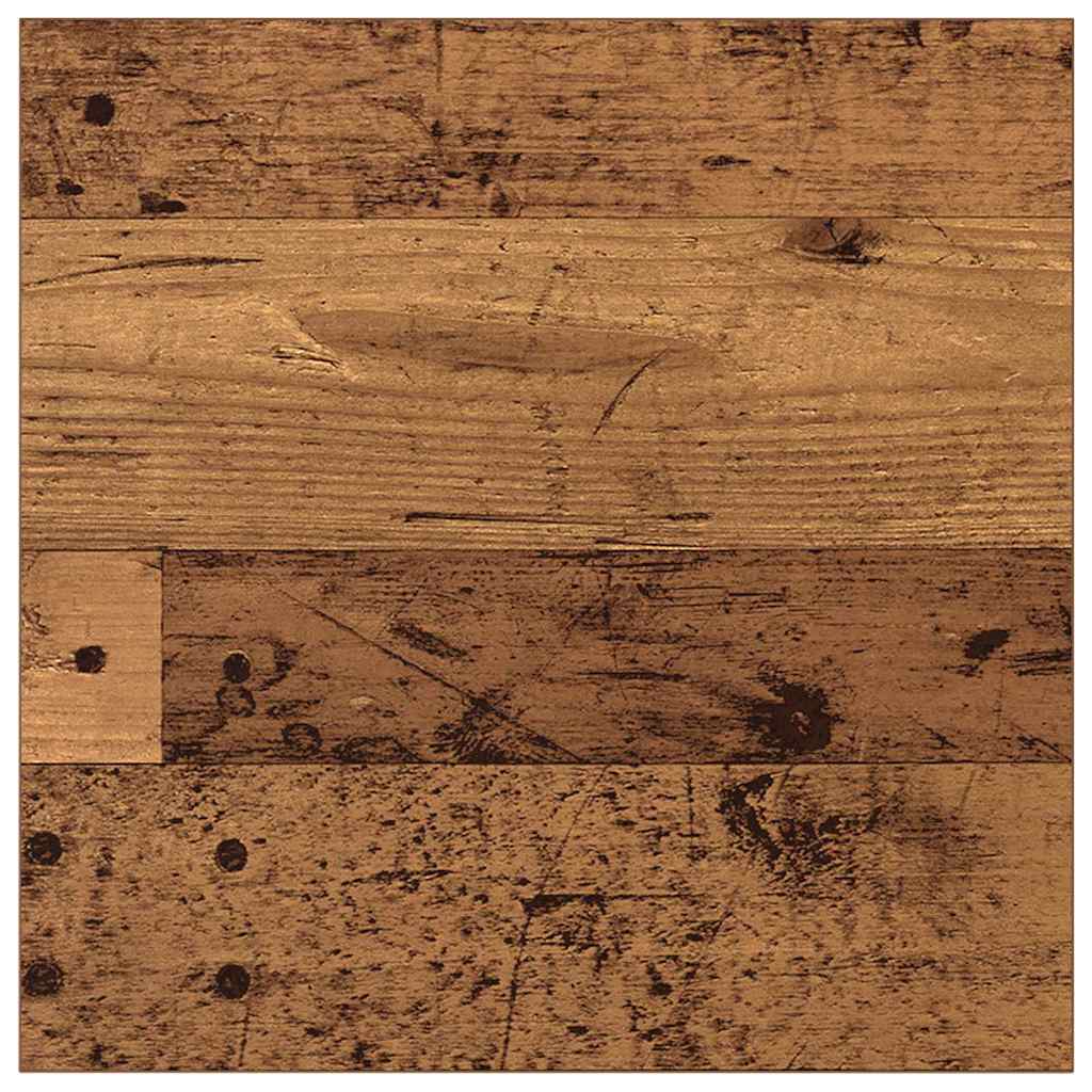 Boghylde Bræt 3 niveauer 4 stk. 40 x 40 x 1,5 cm Brun