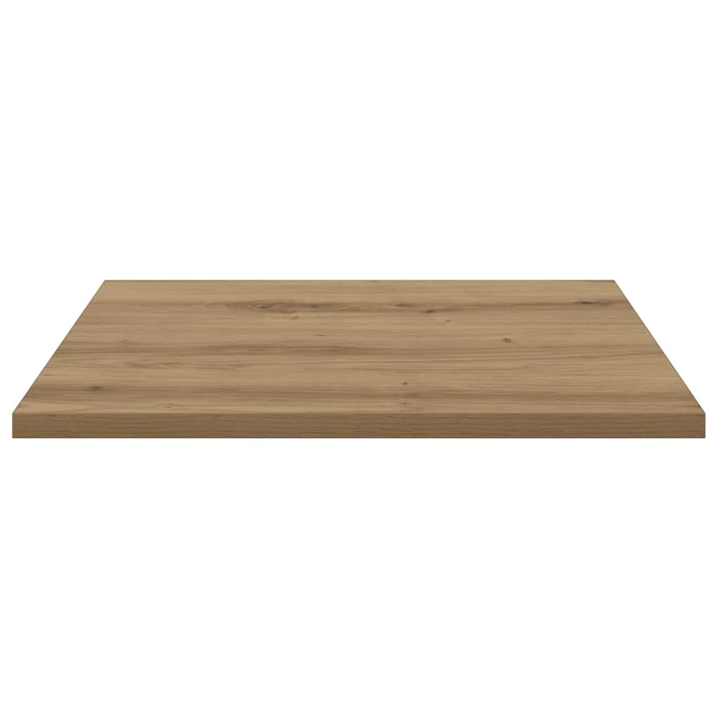 Boghylde Bræt 3 niveauer 4 stk. 40 x 40 x 1,5 cm Brun