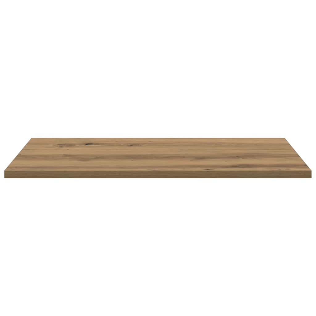 Boghylde Bræt 3 niveauer 4 stk. 60 x 40 x 1,5 cm Brun