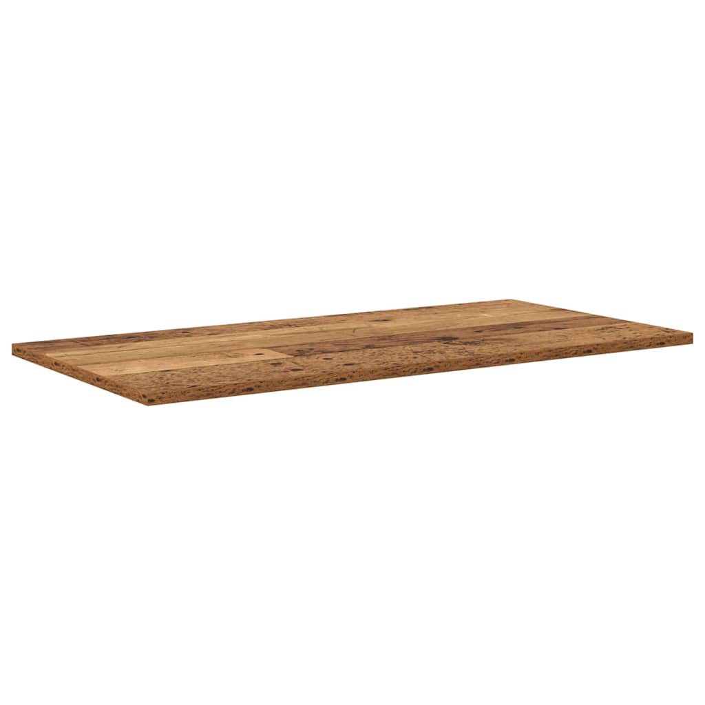 Boghylde Bræt 3 niveauer 4 stk. 80 x 40 x 1,5 cm Brun