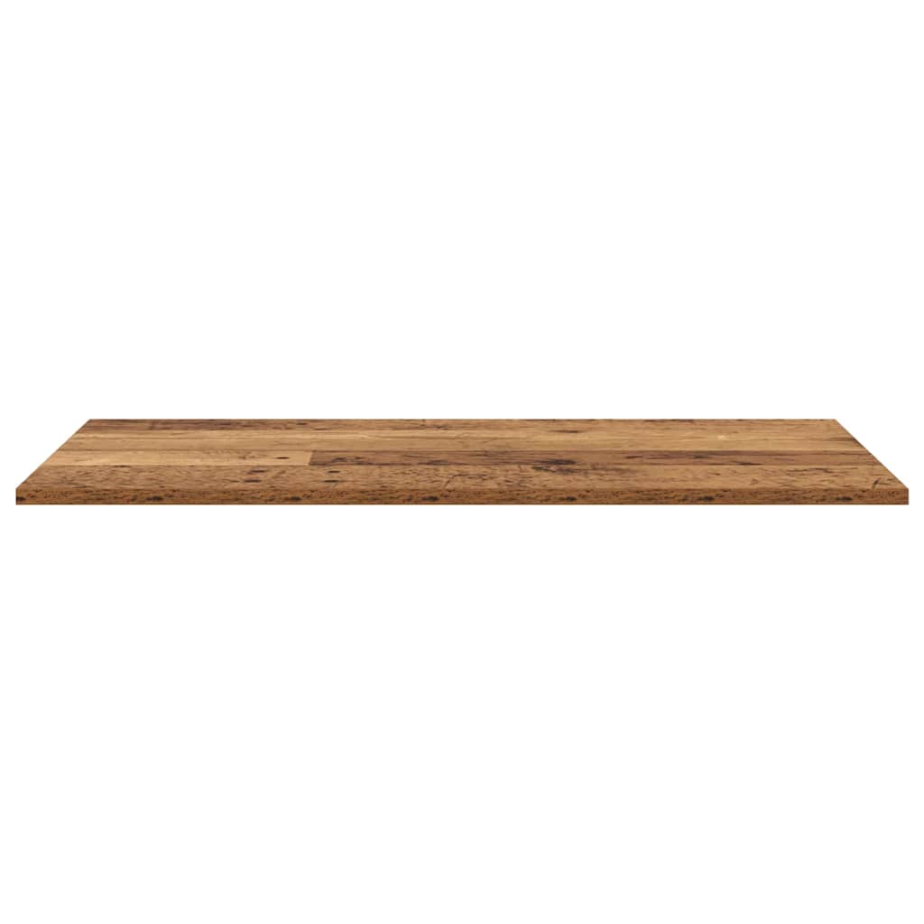 Boghylde Bræt 3 niveauer 4 stk. 80 x 40 x 1,5 cm Brun