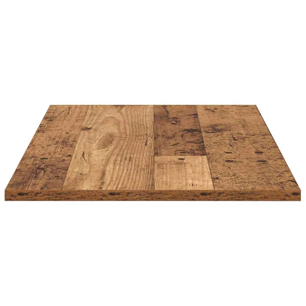 Boghylde Bræt 3 niveauer 4 stk. 80 x 40 x 1,5 cm Brun