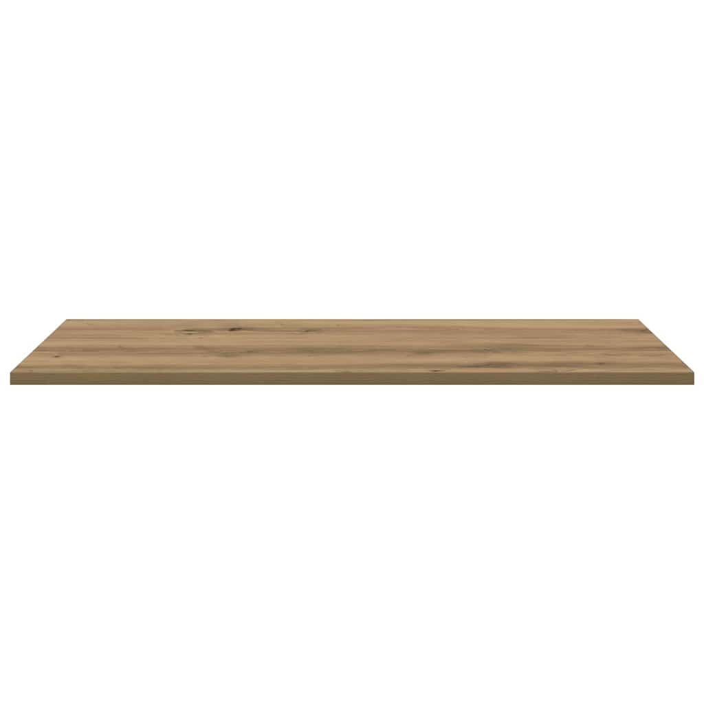 Boghylde Bræt 3 niveauer 4 stk. 80 x 40 x 1,5 cm Brun
