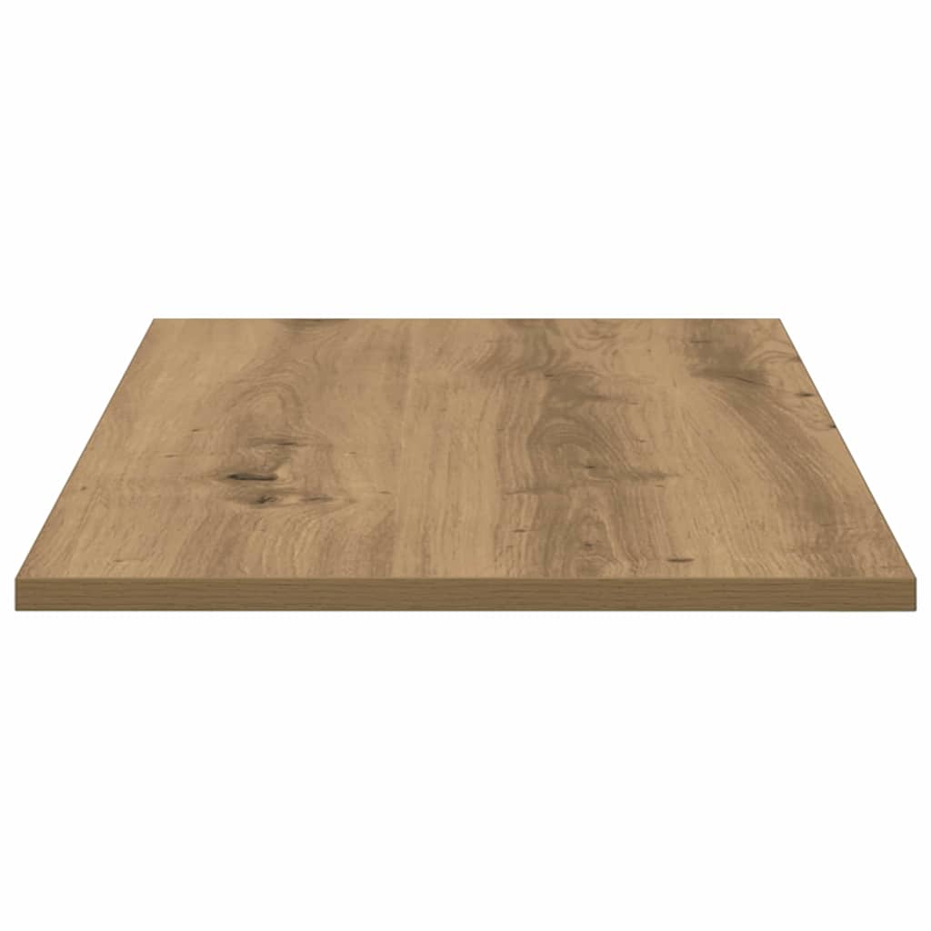 Boghylde Bræt 3 niveauer 4 stk. 80 x 40 x 1,5 cm Brun