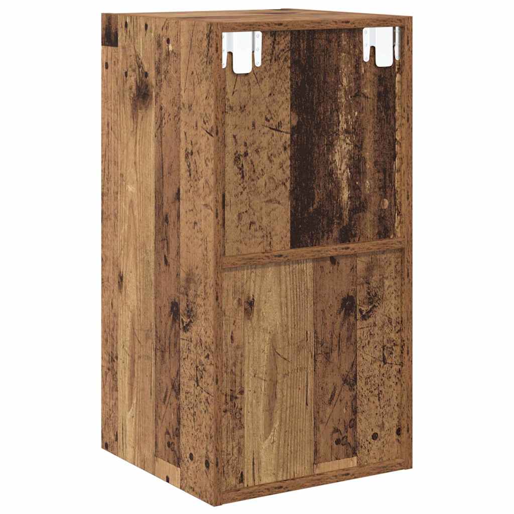TV-møbelsæt 37 x 37 x 72 cm Gammelt træ Konstrueret træ