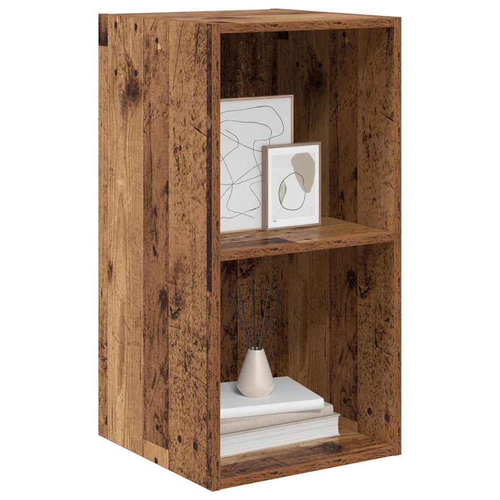 TV-møbelsæt 37 x 37 x 72 cm Gammelt træ Konstrueret træ