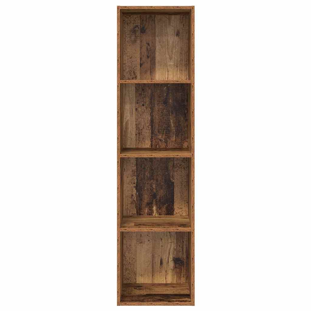 TV-møbelsæt 37 x 37 x 142,5 cm Gammelt træ Konstrueret træ