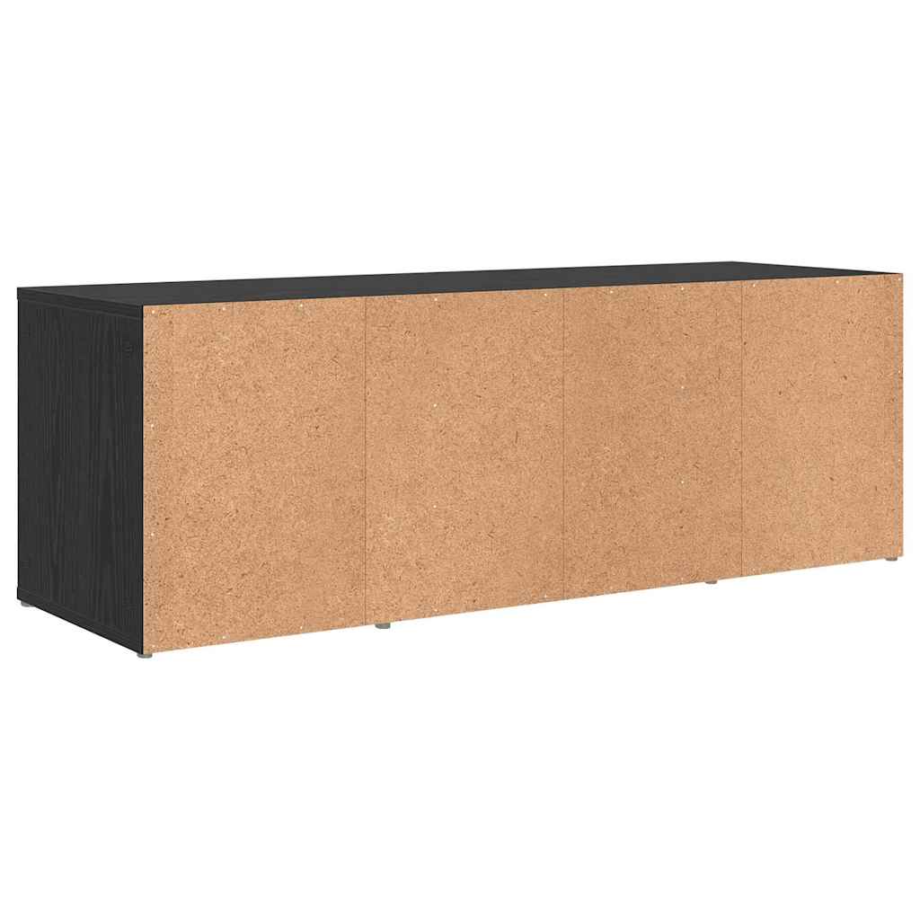 TV-møbelsæt 72 x 35 x 37 cm Sort Konstrueret træ