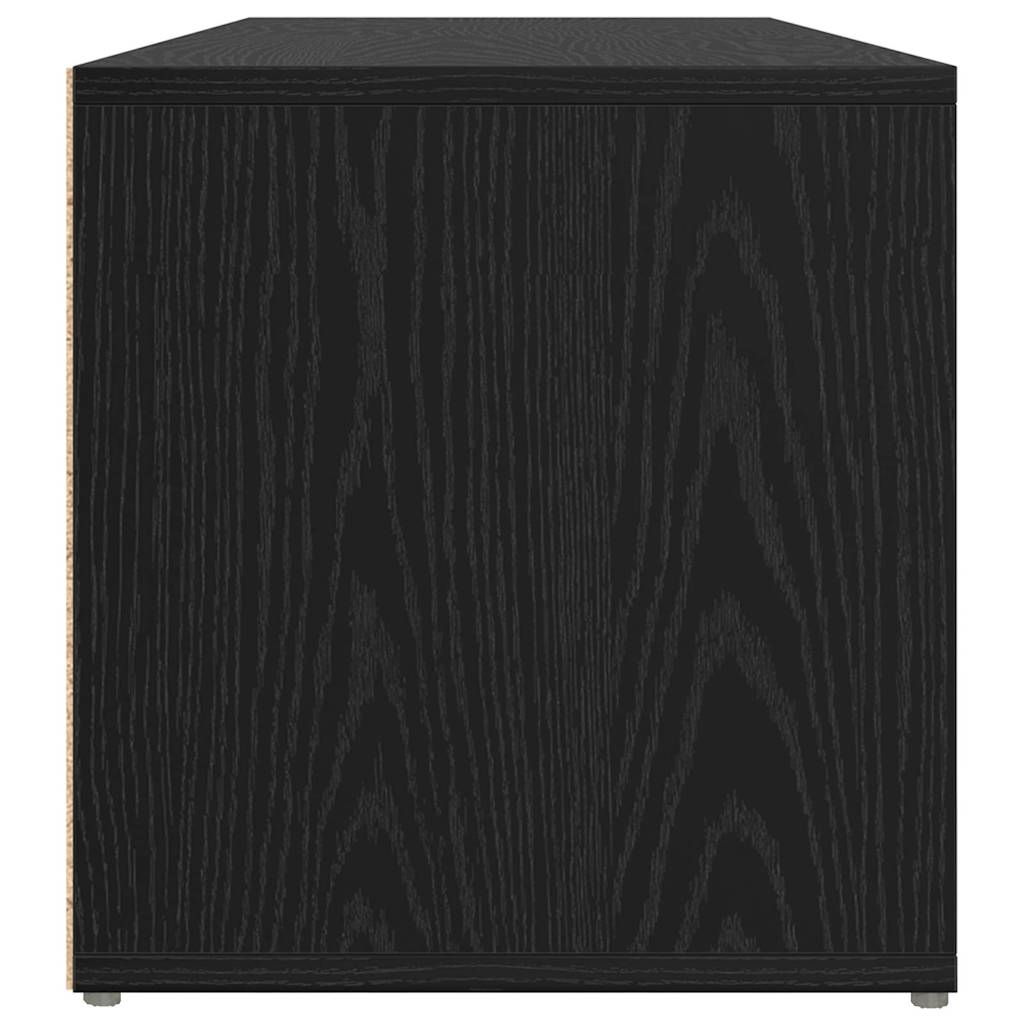 TV-møbelsæt 72 x 35 x 37 cm Sort Konstrueret træ