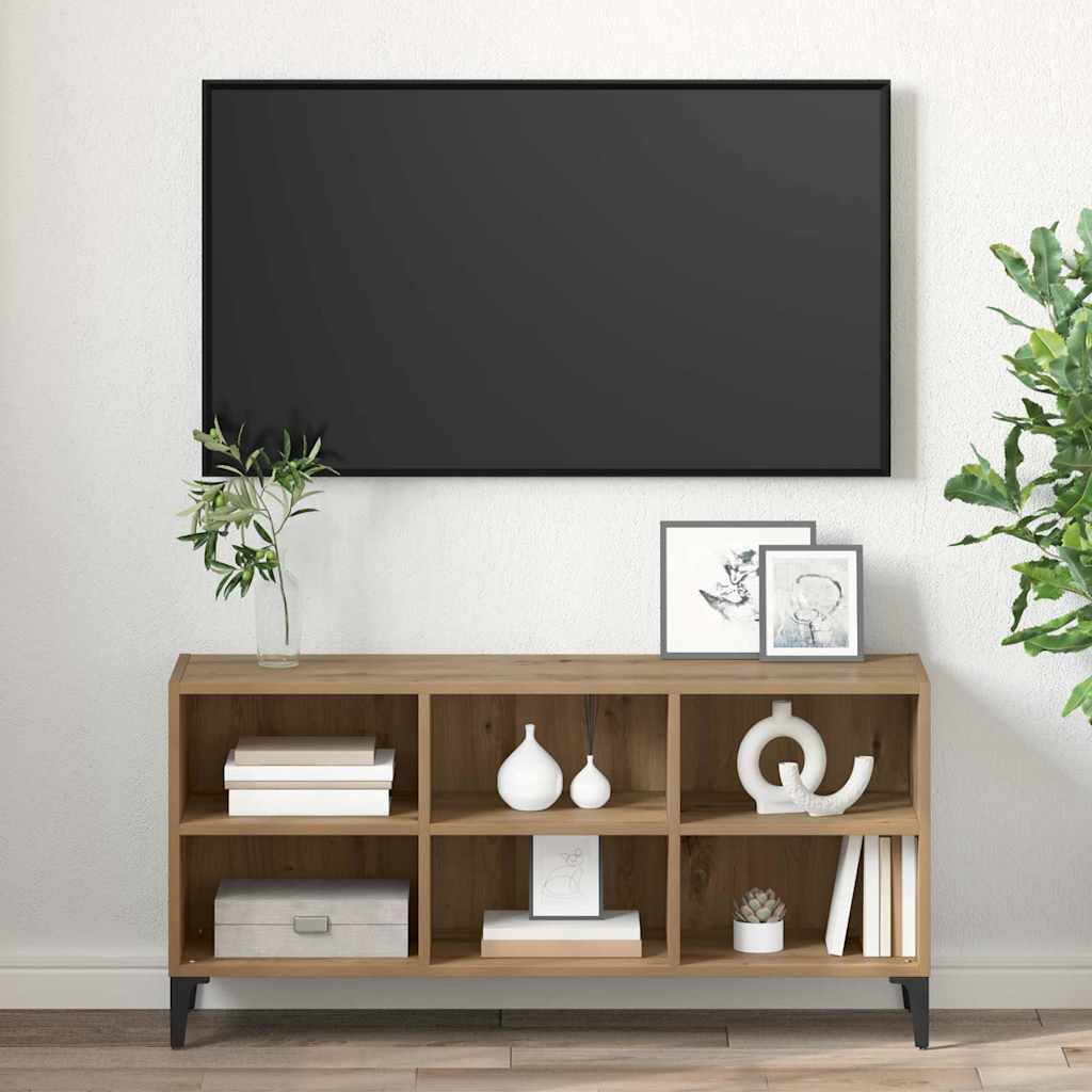 TV-møbelsæt 103,5 x 30 x 50 cm Brun Konstrueret træ