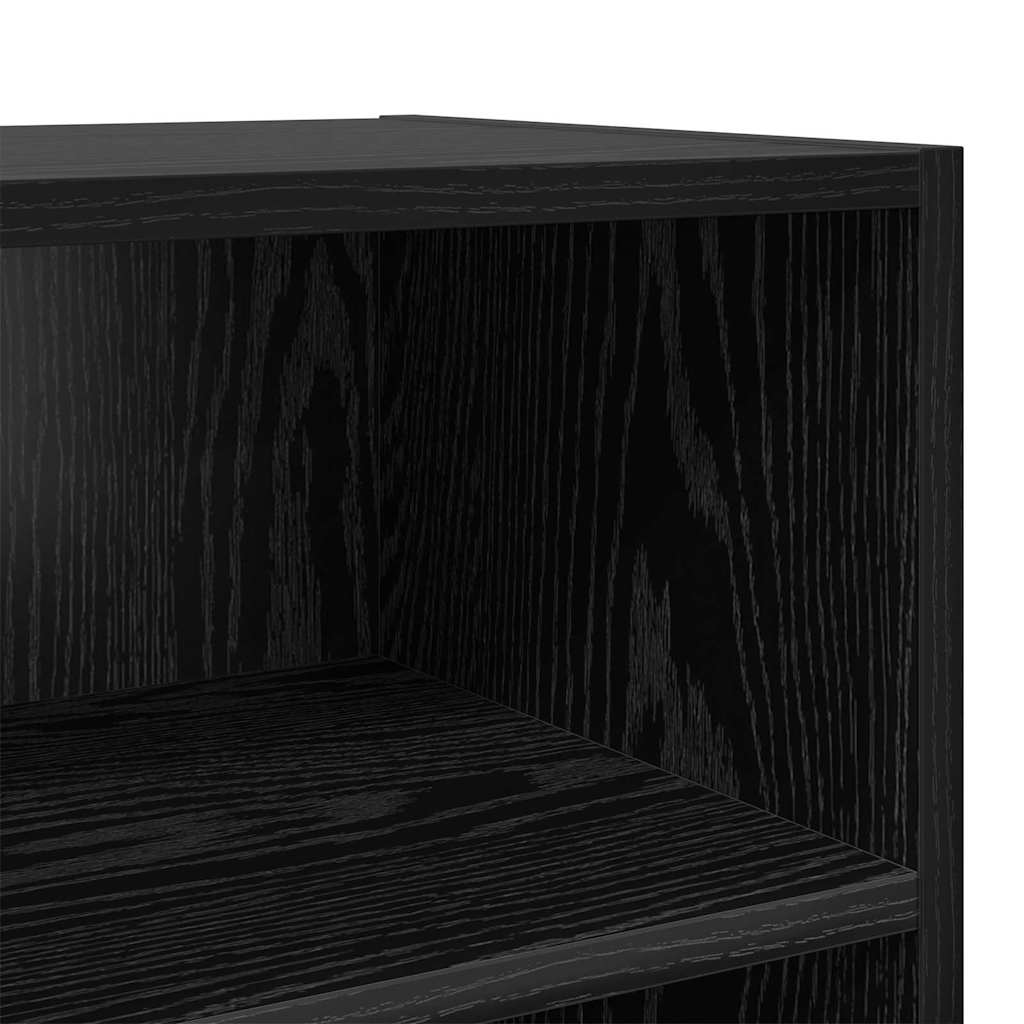TV-møbelsæt Vægmonteret Sort 103,5 x 30 x 50 cm Konstrueret træ