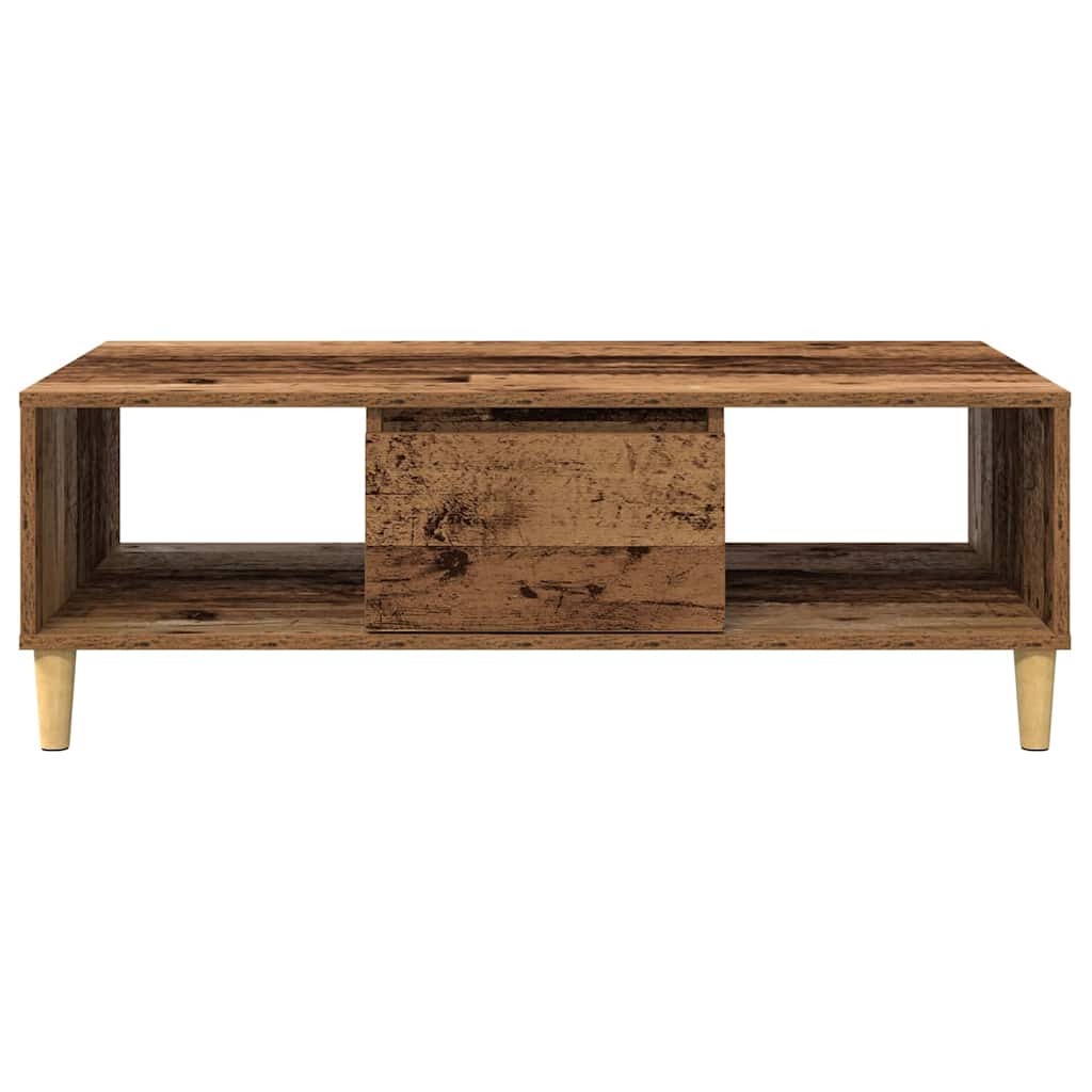 Sofabord Gammelt træ 102 x 55 x 35 cm Konstrueret træ